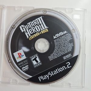 Guitar Hero III: Legends of Rock for PlayStation 2 - Tested Working Disc Only